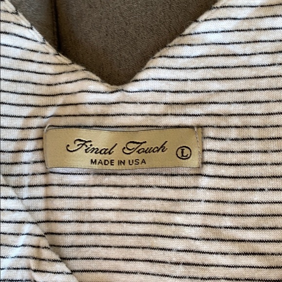 COPY - Final Touch Striped Tank - Picture 2 of 2
